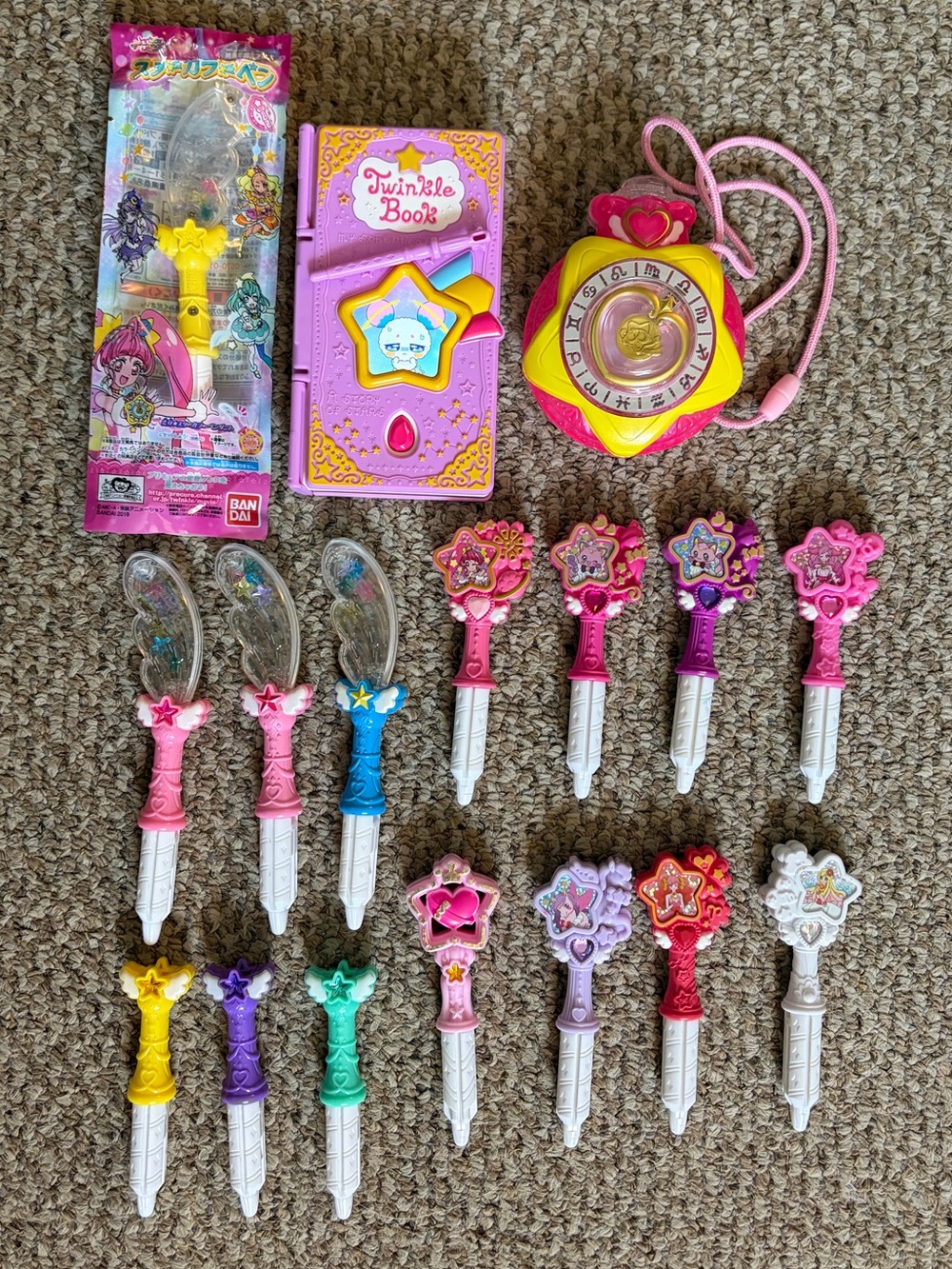 Precure Star Twinkle Book Pretty Cure Fuwa & Glitter Force Makeover Star Lot